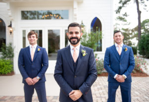 Tampa Wedding Photographer Tybee Island Wedding Gentlemen Posing for couples photography