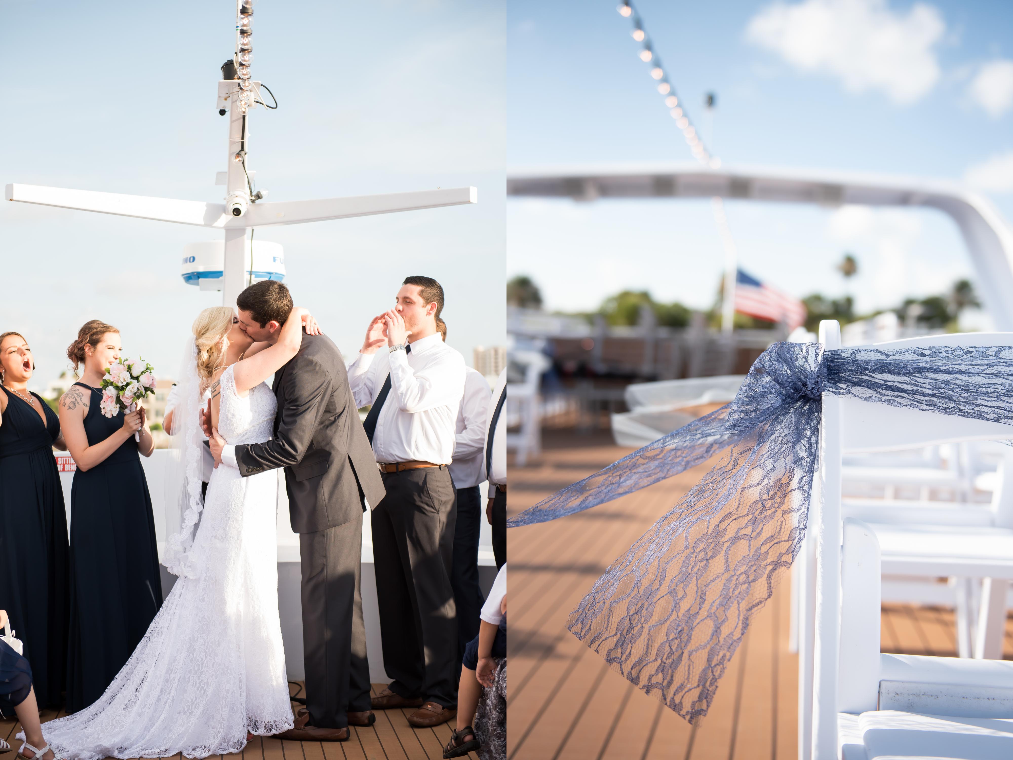 Starship Yacht Beach Wedding