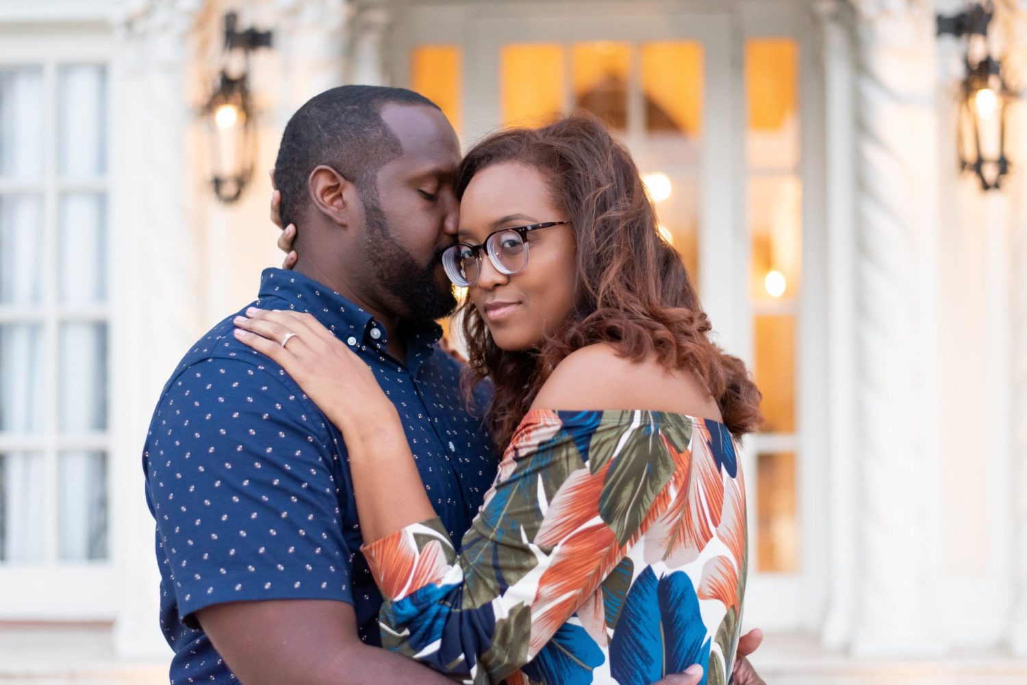 The mirasol engagement session in Davis Island Tampa, Florida