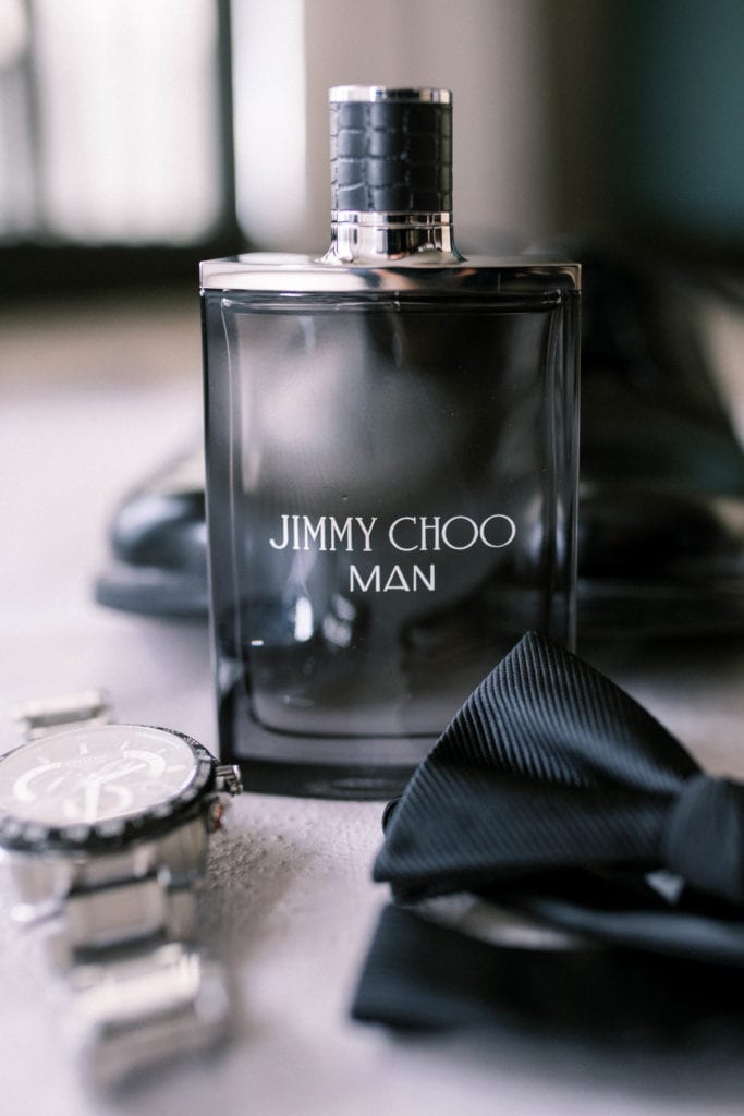 Jimmy Choo Man Cologne Watch Bow Tie for Wedding