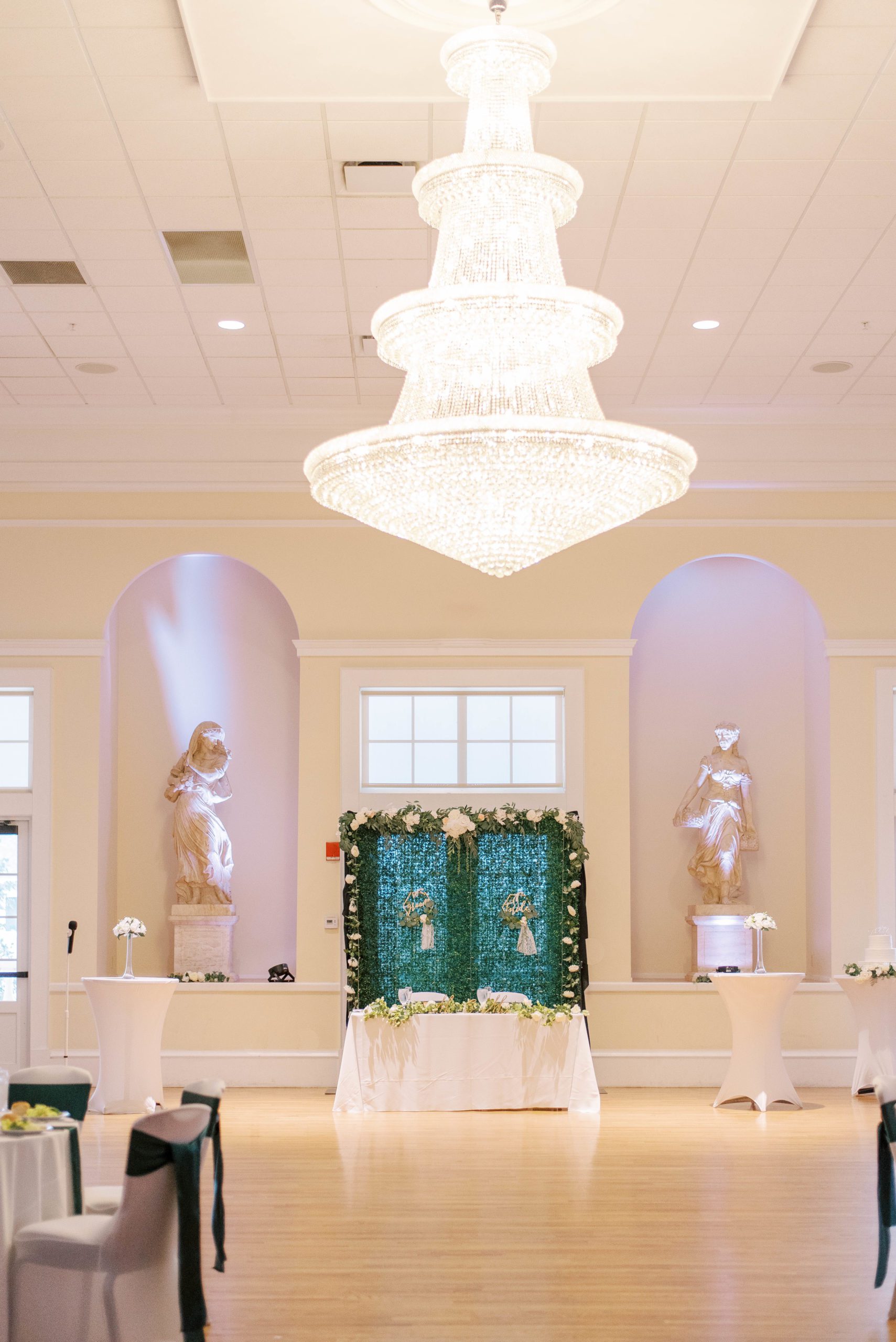 The regent wedding reception ballroom