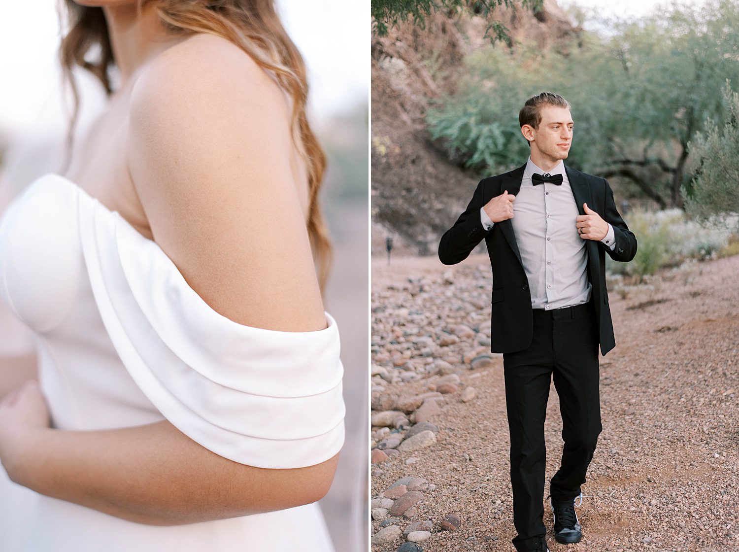 details for classic wedding day in Arizona