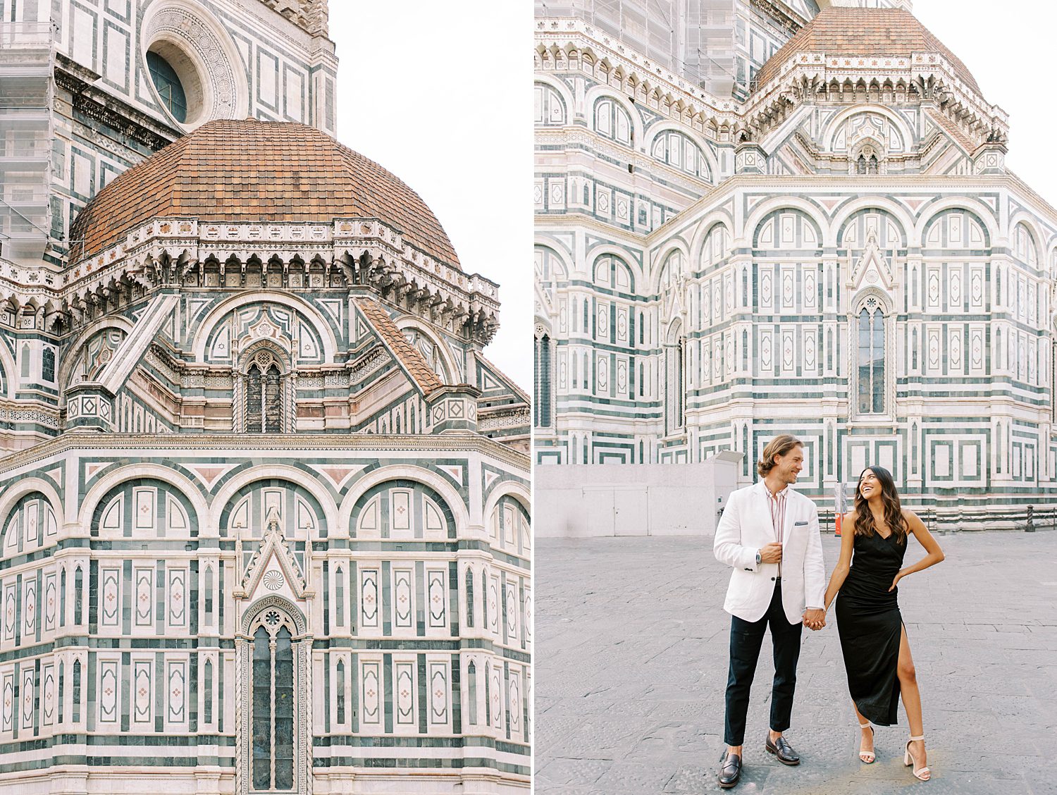 Duomo di Firenze portraits in Florence Italy for young couple