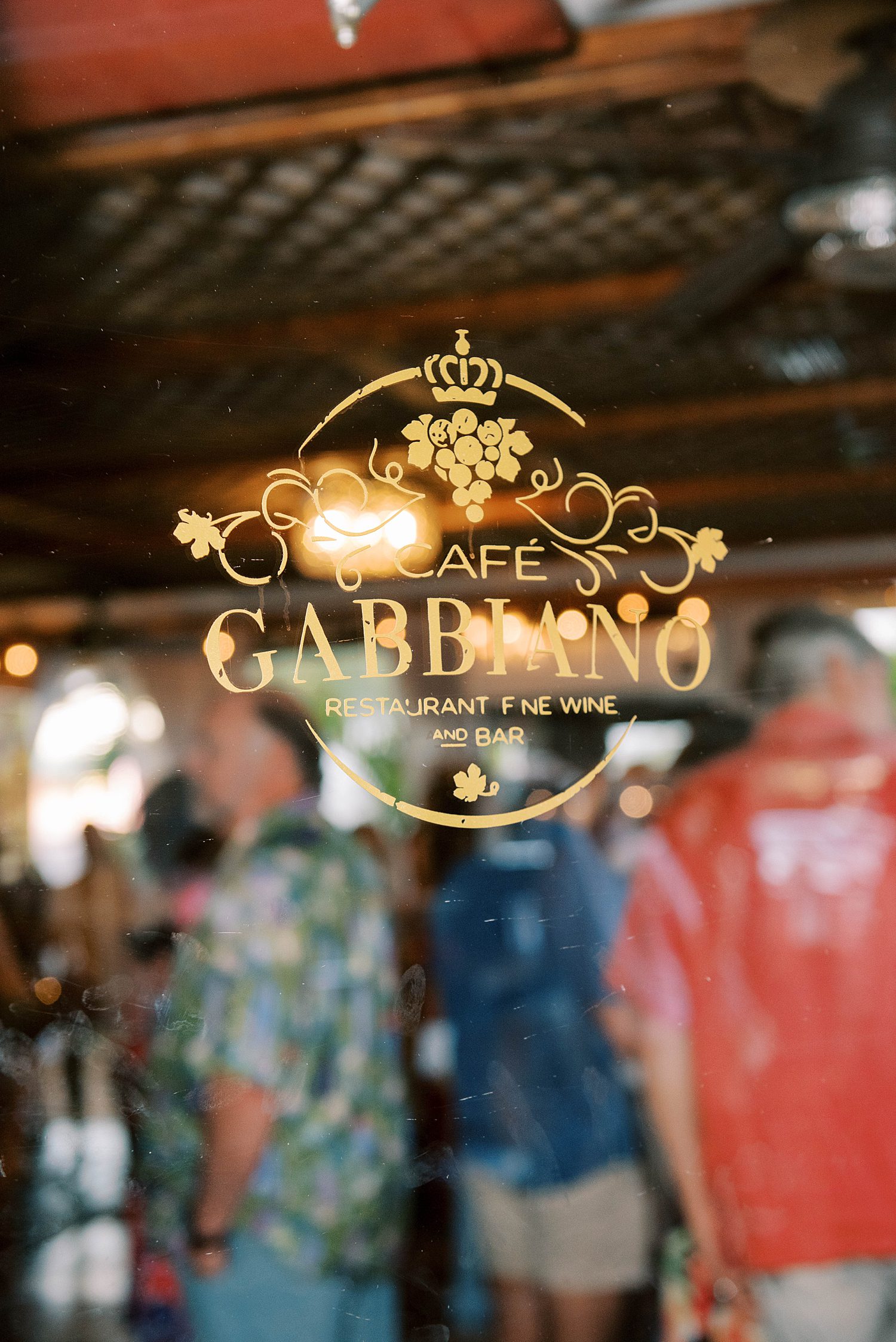 Cafe Gabbiano wedding reception in Florida