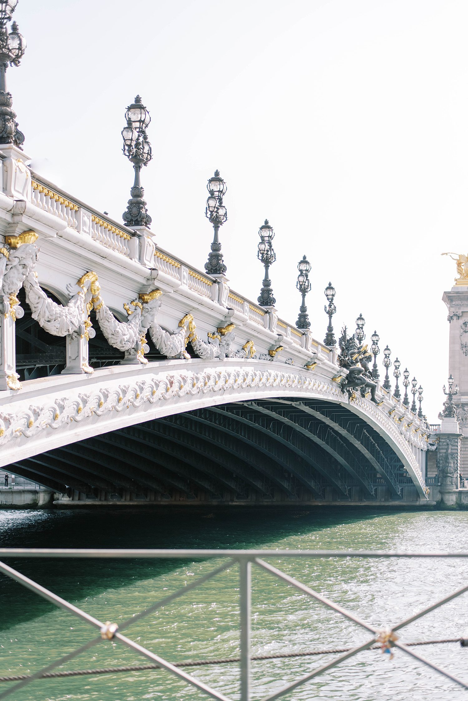 Paris bridge over River Seine