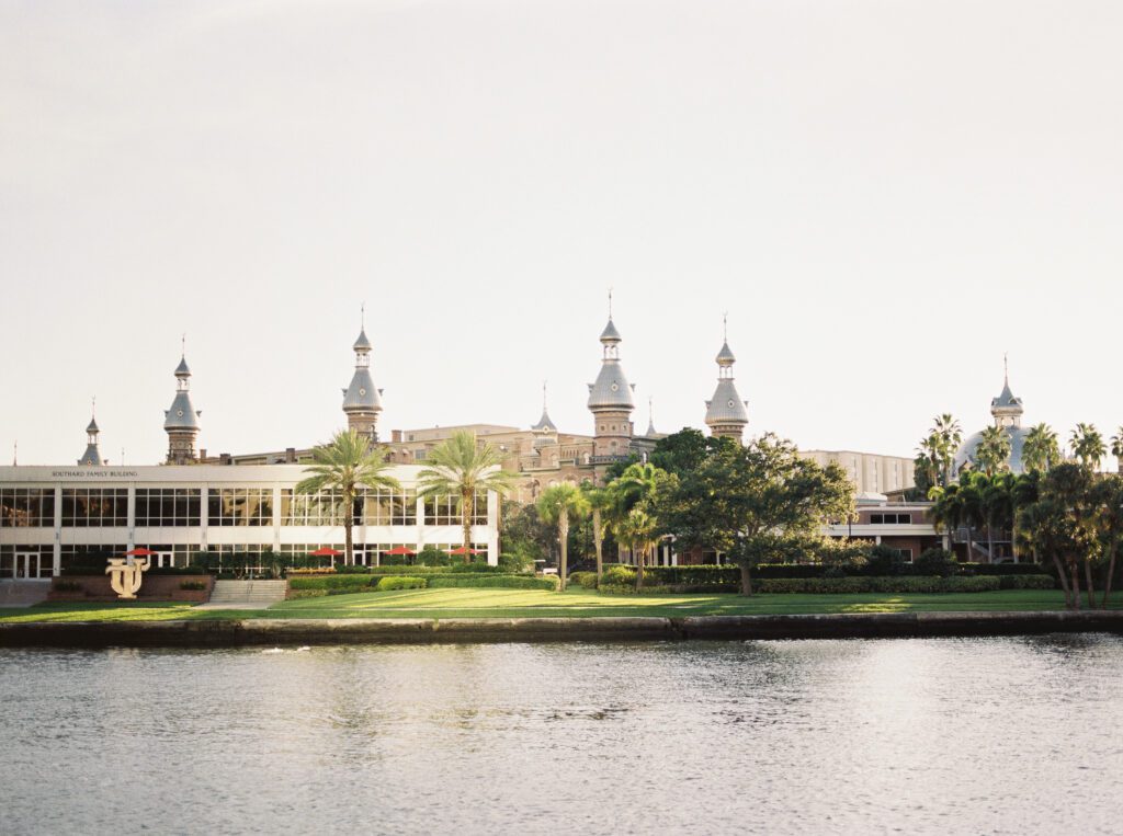 University of Tampa Landscape by Tampa Wedding Photographer