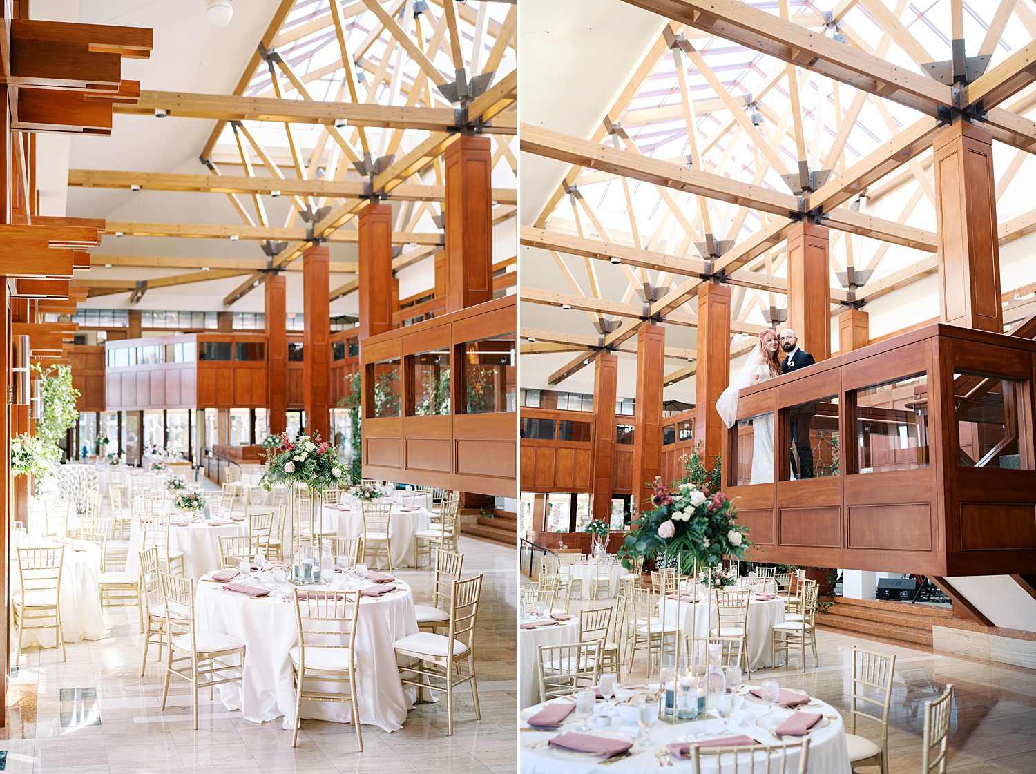 beautiful architecture of The Poynter Institute Wedding 