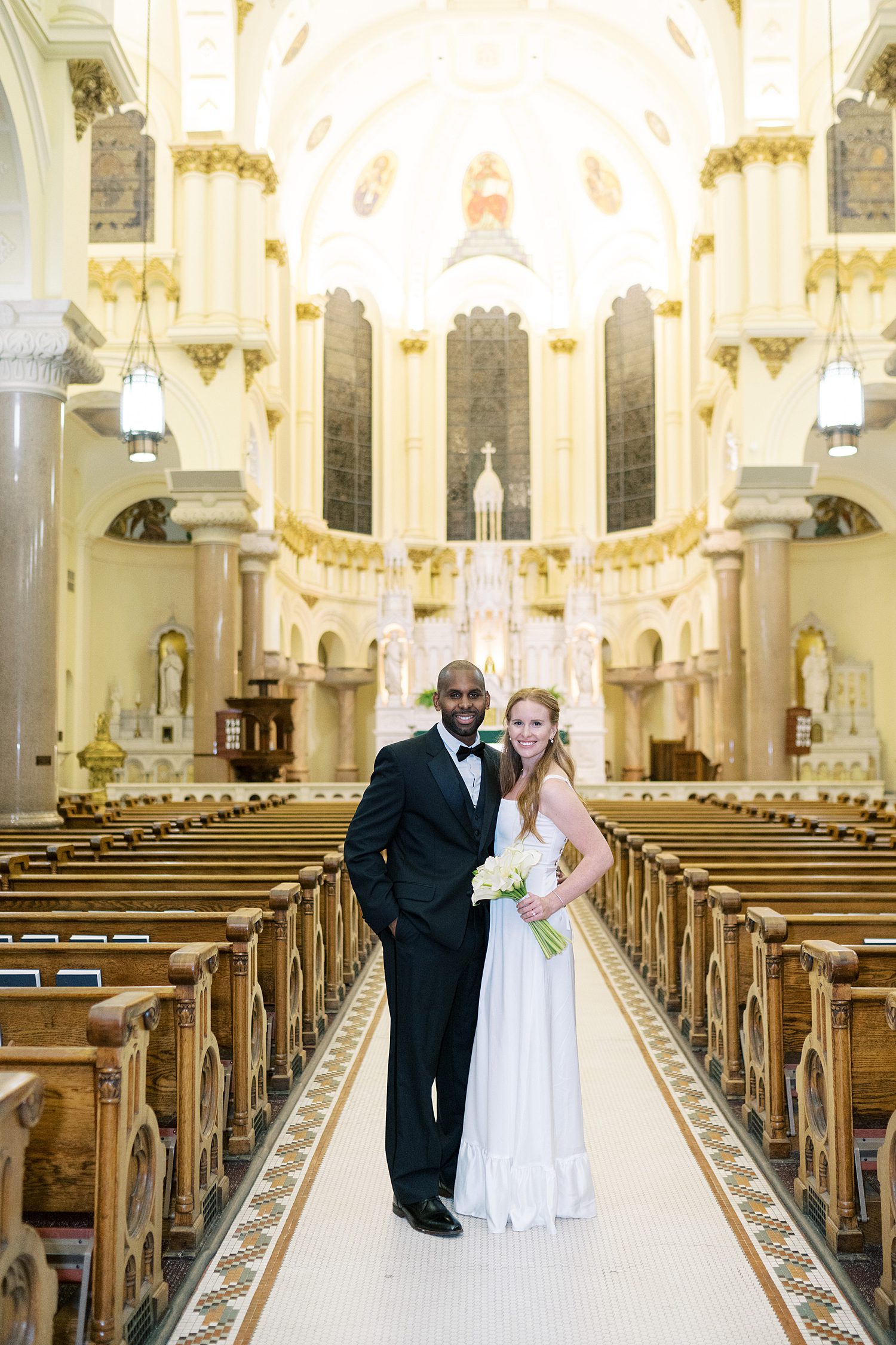 Tampa wedding at Sacred Heart Church