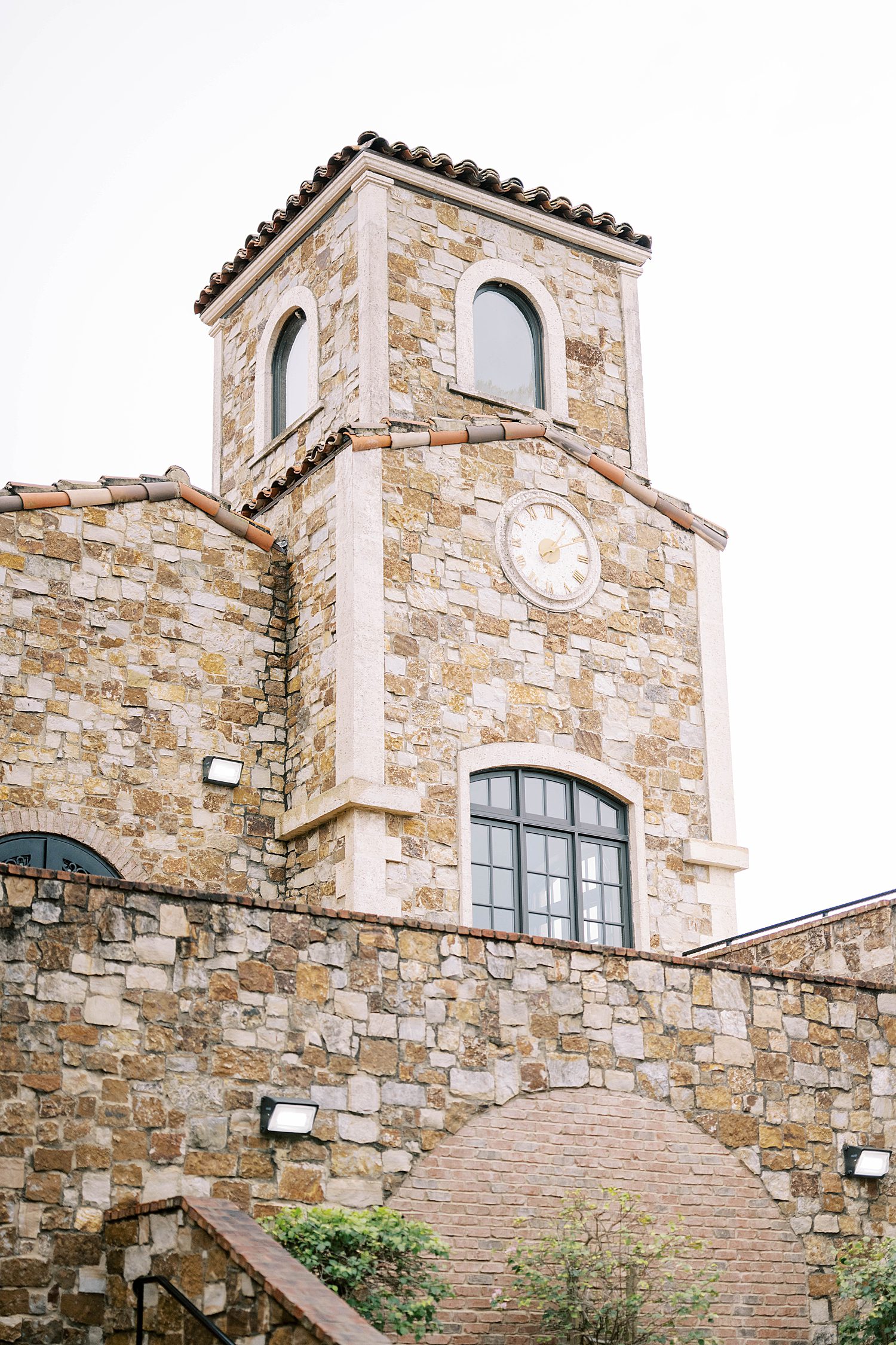 Mediterranean style architecture at Bella Collina wedding venue in Orlando