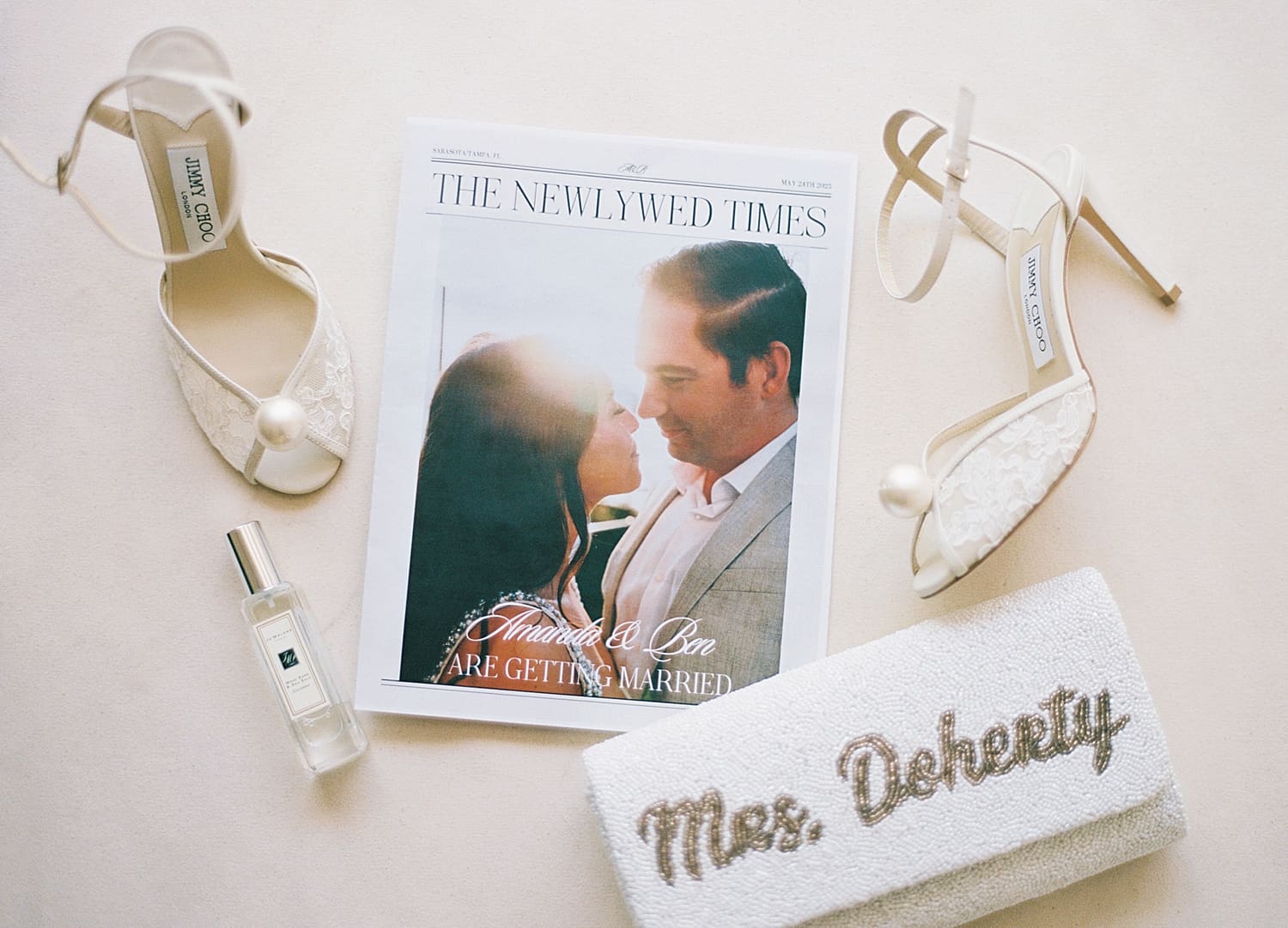 wedding details from Tampa wedding at Oxford Exchange