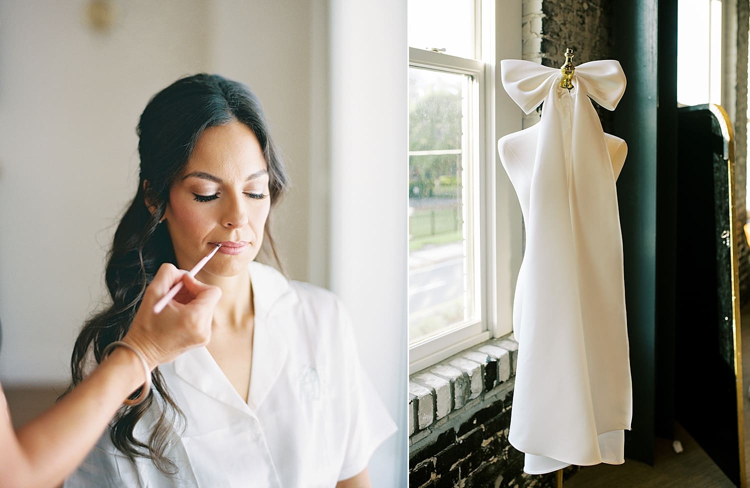 bride getting ready