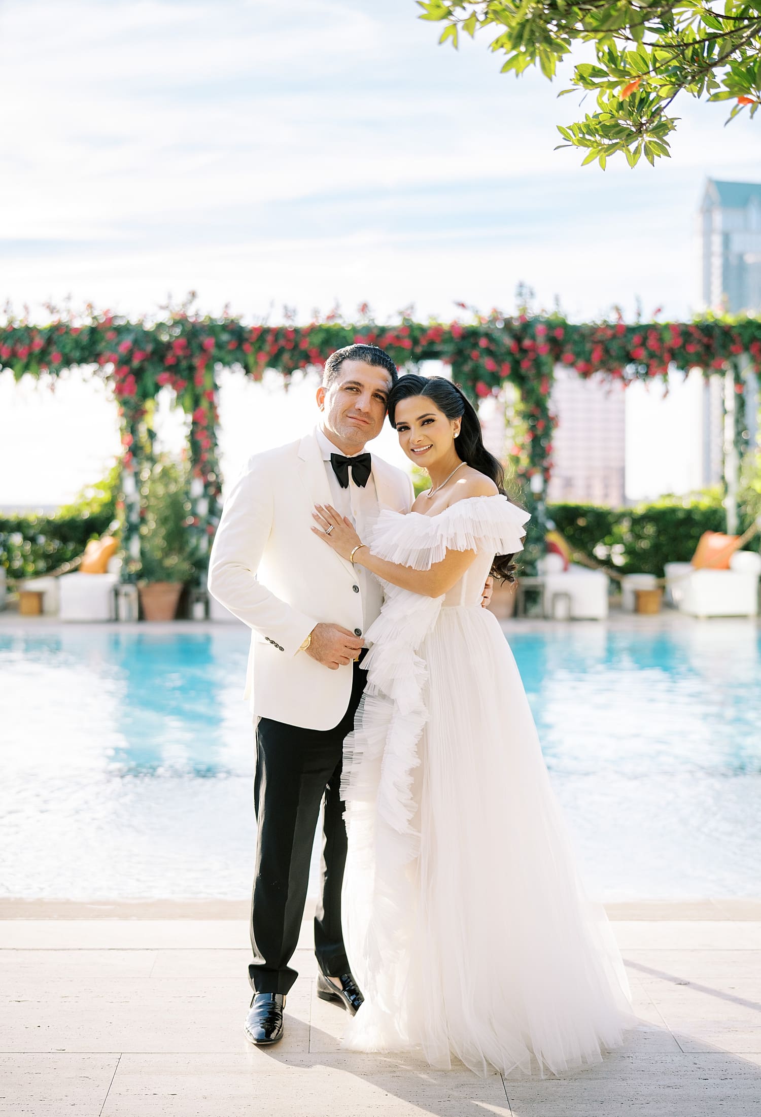 The Tampa Edition Event Space outside by the pool