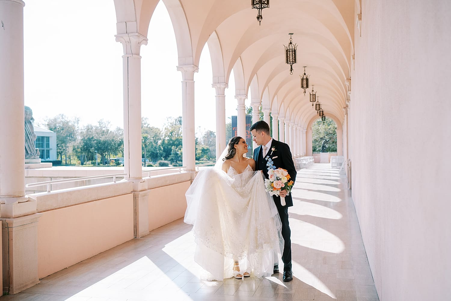 The Ringling Museum wedding photos