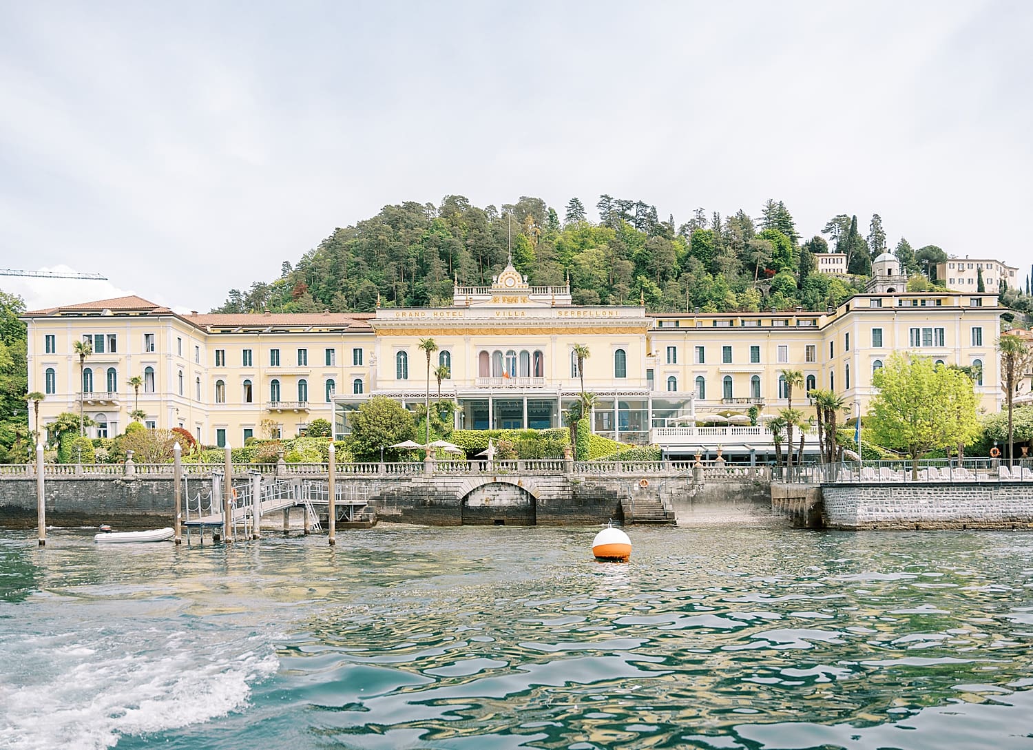 Elopement in Lake Como Italy at Villa del Balbianello