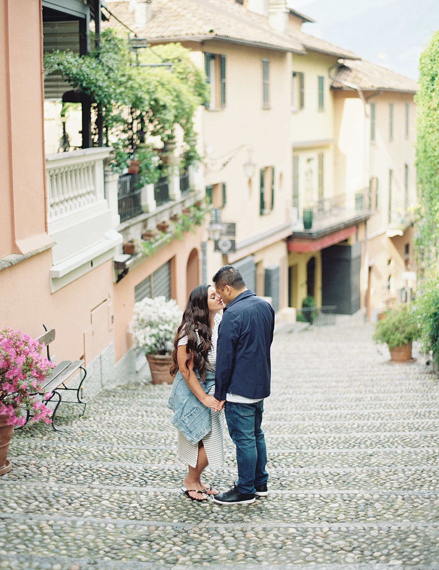 Lake Como Engagement Session in Bellagio