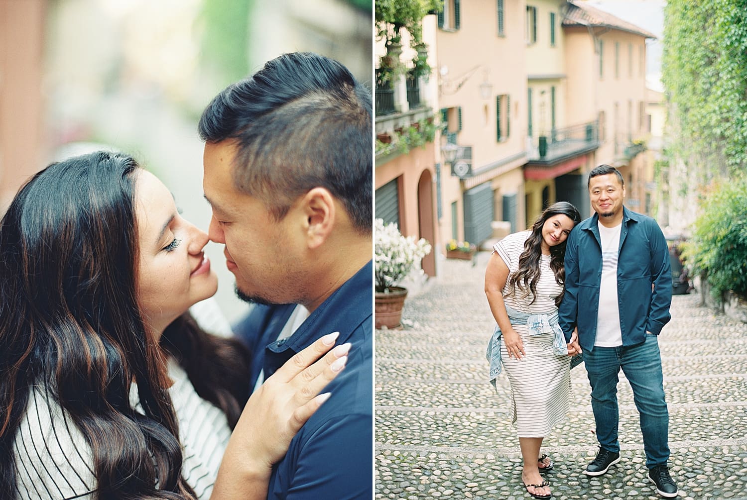 Lake Como Engagement Session in Bellagio
