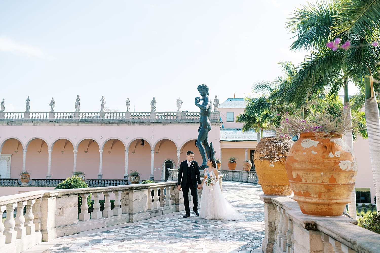 The Museum of Art Courtyard Wedding guide detailing wedding spaces available and considerations for couples 